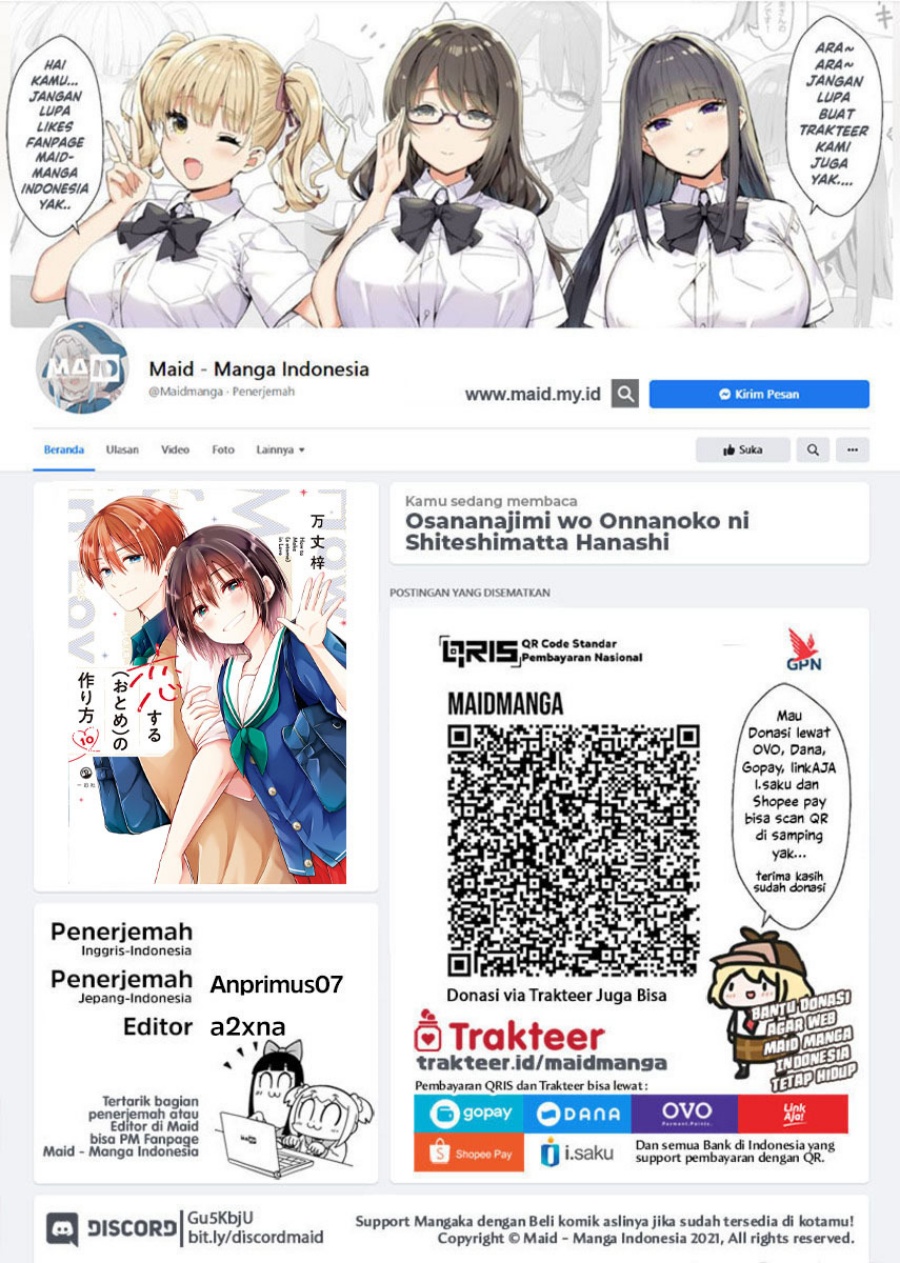 Osananajimi wo Onnanoko ni Shiteshimatta Hanashi Chapter 119.5 Gambar 2